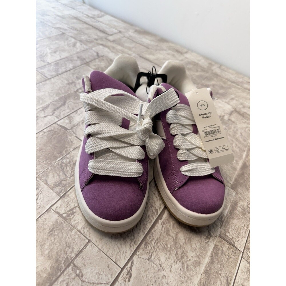No Boundaries Purple Sneakers – Size 6.5 (New with Tags)